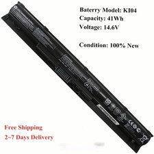 Genuine OEM K104 KI04 Battery HP Pavilion 14/15/17-AB000 HSTNN-LB6S 800049-001 picture