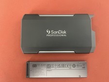 SanDisk Pro Blade 2tb SSD with Enclosure. Kodore Blue picture