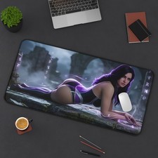 Yennefer Desk Mat, Witcher Fantasy Computer Desk Pad, Gamer Decor picture