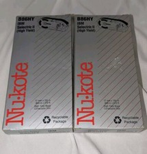 NU-KOTE B86HY IBM Selectric II Typewriter Ribbon High Yield Black Film NIB picture