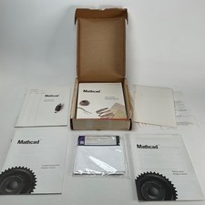 MathSoft MathCad Treasury of Methods 5.25” Disks 1992 30123 Vintage Software picture