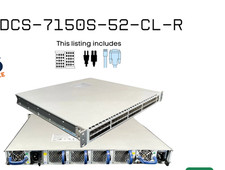 Arista DCS7150S52CLR  52 10G SFP  Dual PSU  EOS 4116  Fast Ship G2U picture