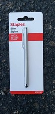 NEW Staples Universal Slim Stylus Silver All Touch Screens Case of 42 ST51140-US picture