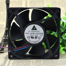 Delta AFB1224SHE 12038 24V 3pin 0.75A 120 x 120 x 38mm Box Fan picture