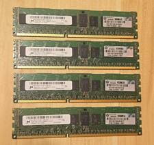Micron 32GB (4x 8GB) 1Rx4 PC3L-12800R-11-13-C2 Server Memory Matching Lot HP picture