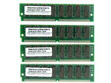 4x 32MB 72-pin 60ns EDO SIMM Non-Parity Memory 8x32 5V 128MB RAM Apple Macintosh picture