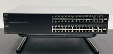 LOT OF 2 Cisco SF300-24PP 24-Port PoE+ Managed Switch picture