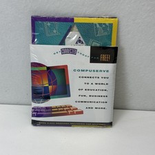 Vintage U.S. Robotics CompuServe America Online Software Kit Sealed E-12 picture