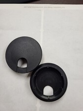 10 Packs Desk Cable Wire Grommet Cord, PC Computer Desk Plastic Grommet Cord, Ti picture