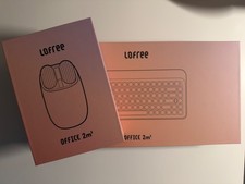 LOFREE Sugar Color 70s Mechanical Keyboard + Wavy Chips Wireless Mouse Set picture