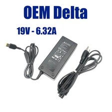 Genuine Delta 120W AC Power Adapter ADP-120ZB BB 19V 6.32A Square Tip picture