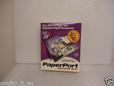 ScanSoft Paperport Deluxe 8 New In Sealed Retail Box  picture