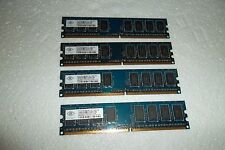 Dell XPS 420 4GB (4x 1GB) PC2-6400U Non-ECC Memory 800MHz 240 NT1GT64U88D0BY-AD picture