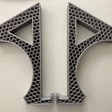 3D Printed Laptop Stand Riser Pair for Desk picture