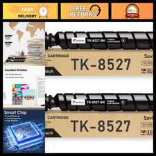 High Yield Black Toner Cartridges (2-Pack) Compatible TK-8527 TK-8529 for Laser picture