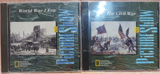 (Sealed) National Geographic Society Picture Show CD-ROM Cival War & World War I picture