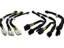 TR5TP 4VPD3 NEW Dell PowerEdge R740 GPU Riser Cable w/Power Cable Kit 6 CABLES picture