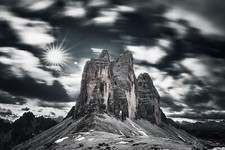 Landscape italy sky mountains nature dolomites Custom Gaming Mat Desk picture