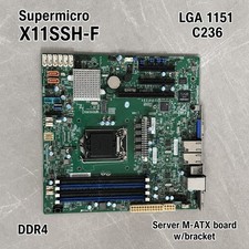 Supermicro MBD-X11SSH-F LGA 1151 Intel C236 DDR4 Server M-ATX Motherboard picture