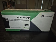 Genuine Lexmark 60F1X00 Black Toner Cartridge New & Sealed  picture