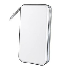 CD Case, DVD Case Holder 96 Capacity Hard Plastic CD DVD Disc Cases White picture