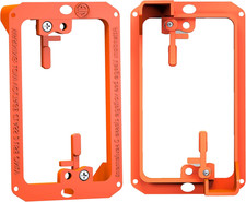 Bestmounts Low Voltage Mounting Bracket 1 Gang, 2 Pack for Single Gang Wall Plat picture
