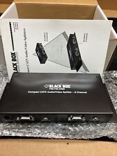 NEW - Black Box Compact CAT5 Audio/Video Splitter - 8 Channel [ AC154A-8 ] picture