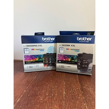 Brother LC3033BK LC30333PKS XXL Ink Cartridges Black Color 4-Pack Bundle picture