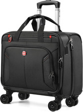 Star Cloud Rigid Frame Roling Laptop Bag on Wheels, Rolling Briefcase with USB & picture