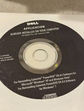 Dell Reinstalling Cyberlink PowerDVD DX 8.2 & DX 8.3 - SEALED picture