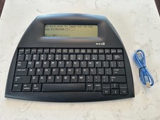 AlphaSmart Neo 2 Portable Word Processor WORKING With New Batteries & Cable picture