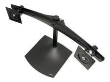 Ergotron DS100 Dual-Monitor Desk Stand Horizontal Black picture