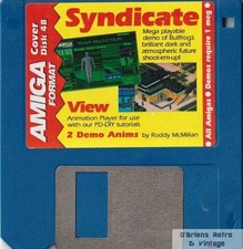 Amiga Format Coverdisk 48, Syndicate, View, 2 Demo Anims, Commodore Amiga picture