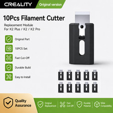Creality K2 Plus/K2/K2 Pro Filament Cutter Module Replacement Fast Cut Off 10PCS picture