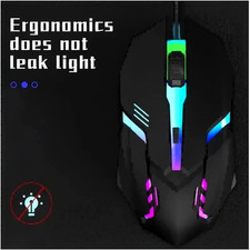 Latest high-quality ergonomic gaming mouse, suitable for desktop and laptop comp picture