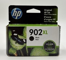 HP 902XL Black Ink Cartridge New Sealed Box T6M14AN OEM Expired 11/2022 picture