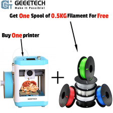 New Geeetech M1 Mini High Speed 3D Printer 100*110*100MM With One 0.5KG Filament picture