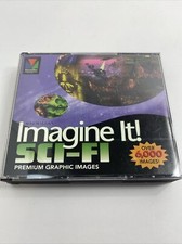 Imagine It Sci-Fi Science Fiction Graphics PC CD Missing 1 Of 6 CDs picture