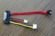 15+7 Pin Serial ATA Power Data to 3+5 Molex Power SATA HDD Hard Drive Data Cable picture