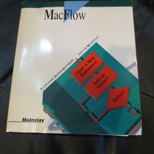 Vintage Apple MacFlow by Mainstay Owners Manual 1989 picture