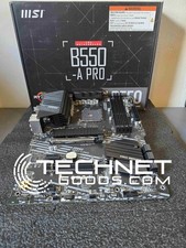 MSI B550-A Pro ATX AMD Motherboard - TESTED picture