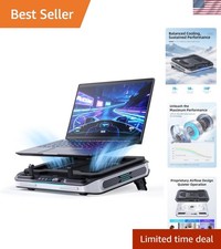 V11 Pro Laptop Cooling Pad, Gaming Laptop Cooler RGB Laptop Fan picture