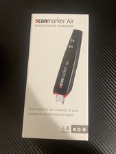 Scanmarker Pro Pen Scanner Wireless OCR Digital Highlighter and Reader Black picture