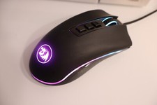 Red Dragon Ambient Glowing Gaming Mouse 10,000 DPI (Cobra M711) Tested Works  picture