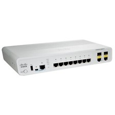 Cisco Catalyst WS-C2960C-8TC-L  8 Port Fast Ethernet Switch Used picture