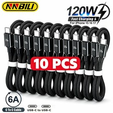 10-Pack USB-C Charging Cable 120W Fast Charging Braid Charging & Data picture