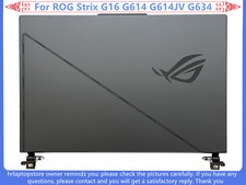 New Gray LCD Back Cover Rear Lid For ASUS ROG Strix G16 G614 G614JV G634 16