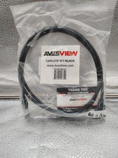 AvesView Cat6 UTP RJ-45 Ethernet Patch Cable 5 ft Black AV-C6UTPBLK-5 picture