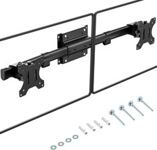Dual Monitor Wall Mount Horizontal Assembly Mount for 2 Monitor Screens up to... picture