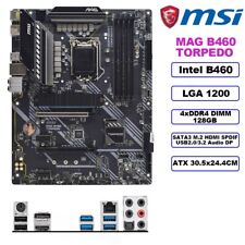 MSI MAG B460 TORPEDO Motherboard ATX Intel B460 LGA1200 DDR4 128GB SATA3 HDMI picture